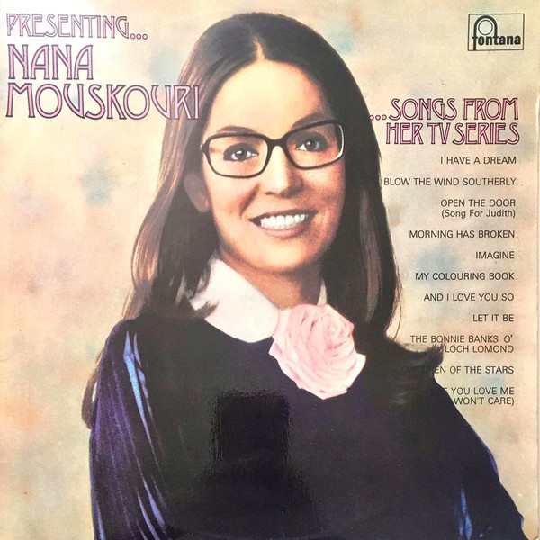 Đĩa than Vinyl *Nana Mouskouri – Presenting... Nana Mouskouri ...Songs From Her TV Series - 1 LP